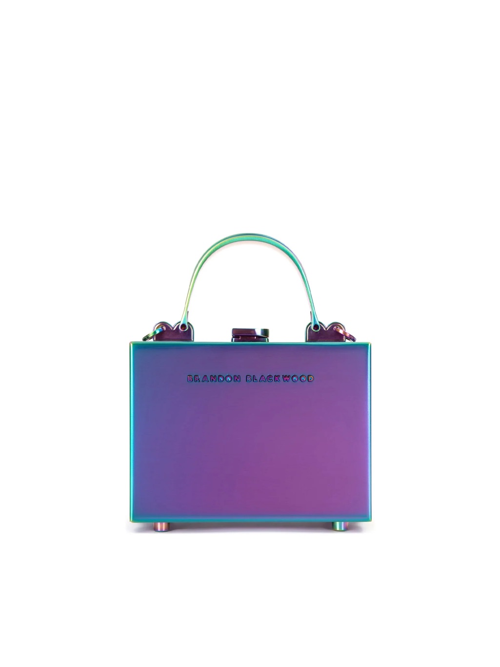 Brandon Blackwood Mini Kendrick Trunk Bag In Iridescent